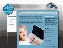 Tablet Screenshot of bkg-infotech.de